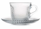 Pa≈üabah√ße 97768 Marmara 12 Piece Tea Cup Set for 6 People, 180 cc